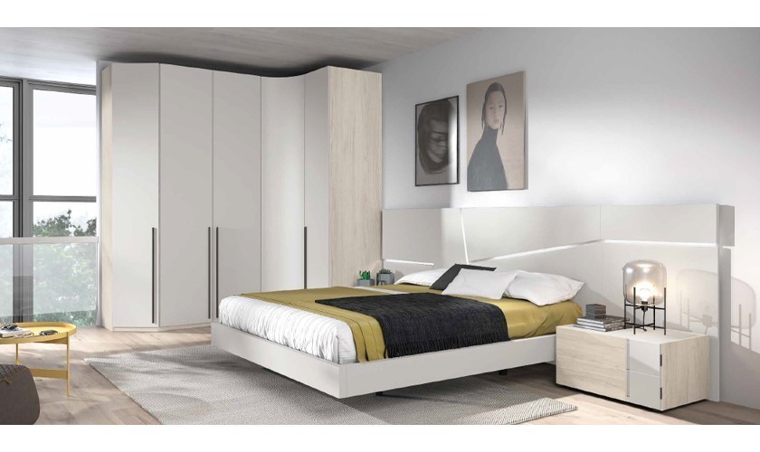dormitorio completo barato, dormitorio completo moderno, dormitorio  completo matrimonio en Asturias