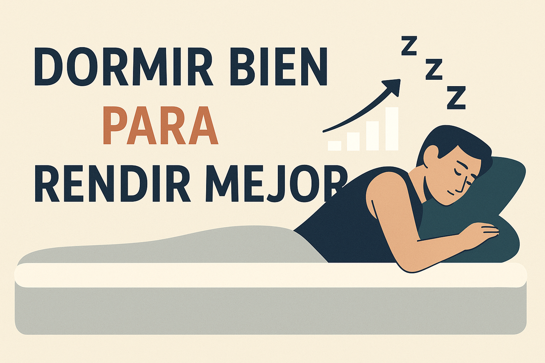 💤 Dormir bien para rendir mejor: el colchón como inversión en salud