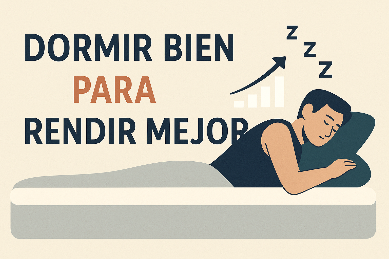 💤 Dormir bien para rendir mejor: el colchón como inversión en salud